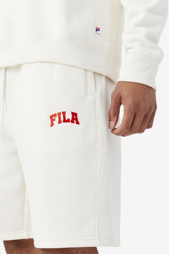 fila gardénie/ohnivě červený logan krátký 0668L694 gardénie/ohnivá červená FILA