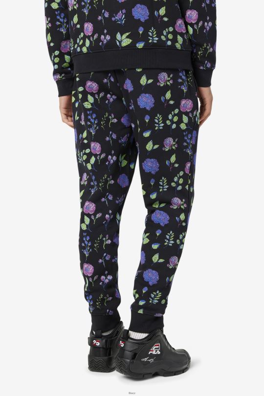fila hemlock jogger černý/květinový potisk 0668L667 černý/květinový potisk FILA