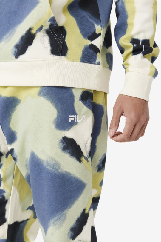 fila jabre jogger tisk štětcem 0668L751 tisk štětcem FILA
