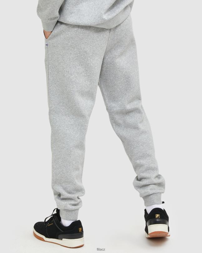 fila klasické unisex kalhoty stříbrné marle 0668L2455 stříbrný marle FILA