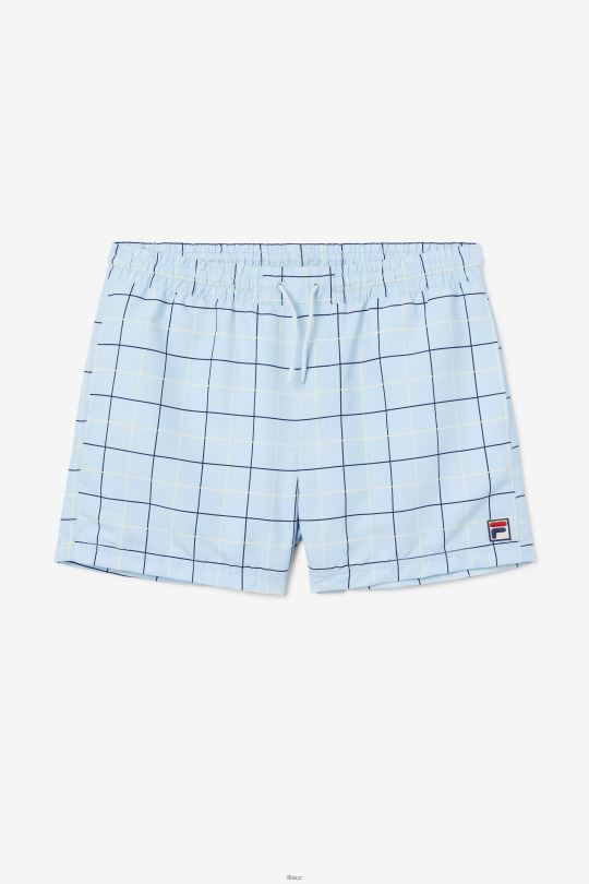 fila modrá/námořnická/něžná žlutá linecall plavky short 0668L604 modrá/námořnická/něžně žlutá FILA