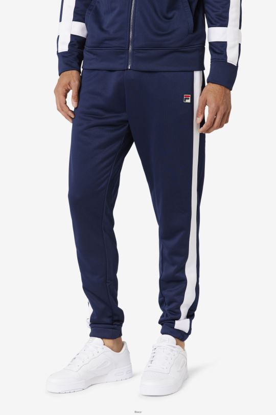 fila námořnické/bílé kalhoty renzo 0668L586 námořnická/bílá FILA