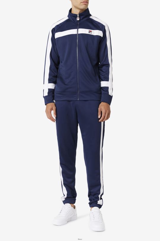 fila námořnické/bílé kalhoty renzo 0668L586 námořnická/bílá FILA
