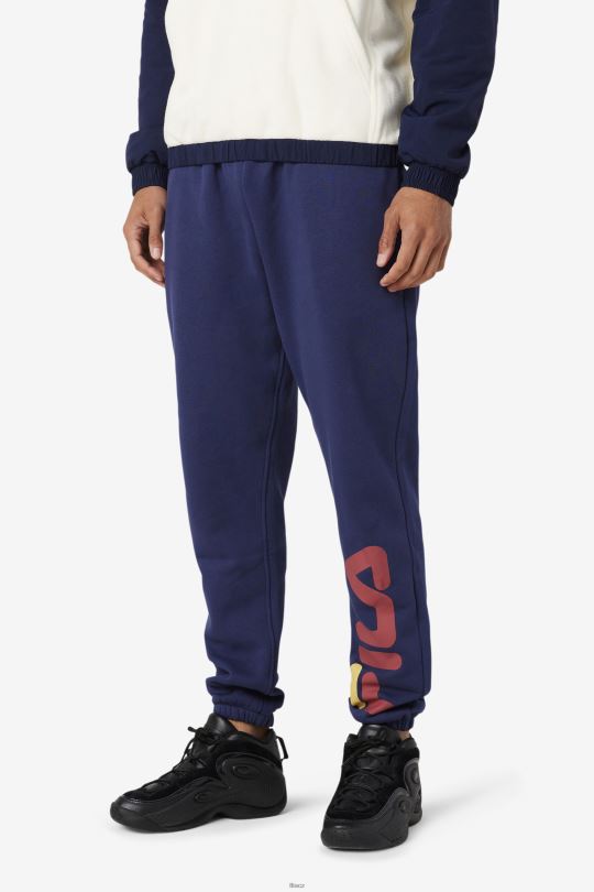 fila peacoat/rebarbora/saffron Sunday jogger 0668L682 peak/rebarbora/šafrán FILA