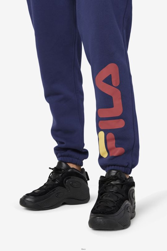 fila peacoat/rebarbora/saffron Sunday jogger 0668L682 peak/rebarbora/šafrán FILA