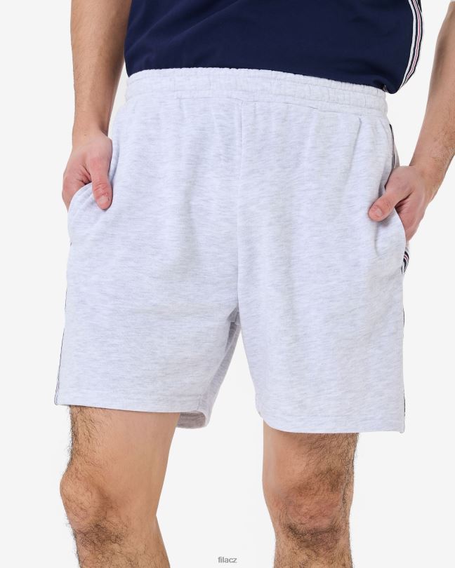 fila světle šedá marle pánská elias krátká 0668L2530 světle šedá marle FILA