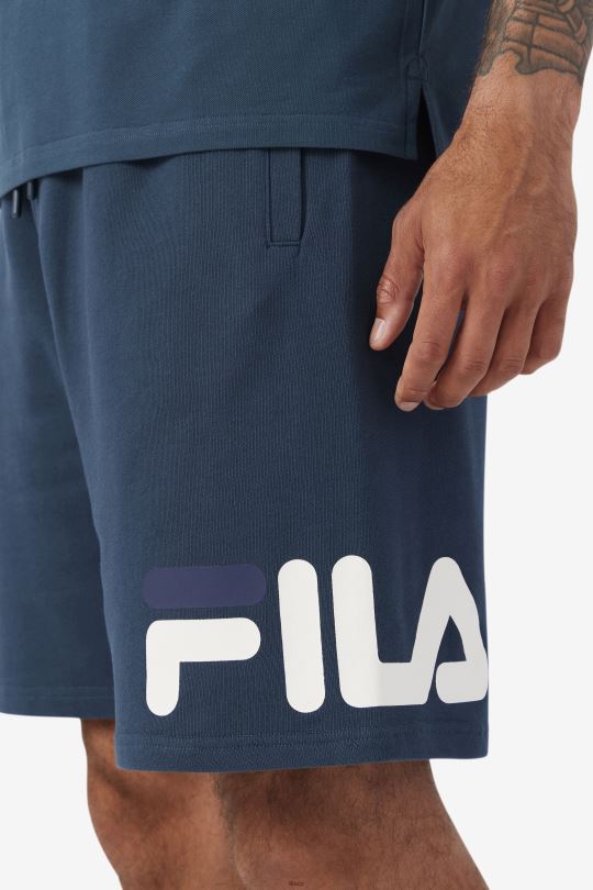 fila teal/egret/navy zeshawn krátký 0668L658 zelenomodrá/egret/námořnictvo FILA