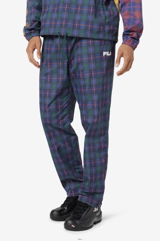 fila tyah windpant červnová chyba/páv/rebarbora 0668L685 červnová chyba/páv/rebarbora FILA