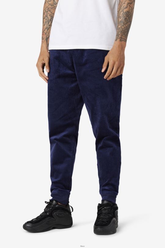 fila unnat cord joggers peacoat 0668L703 peacoat FILA