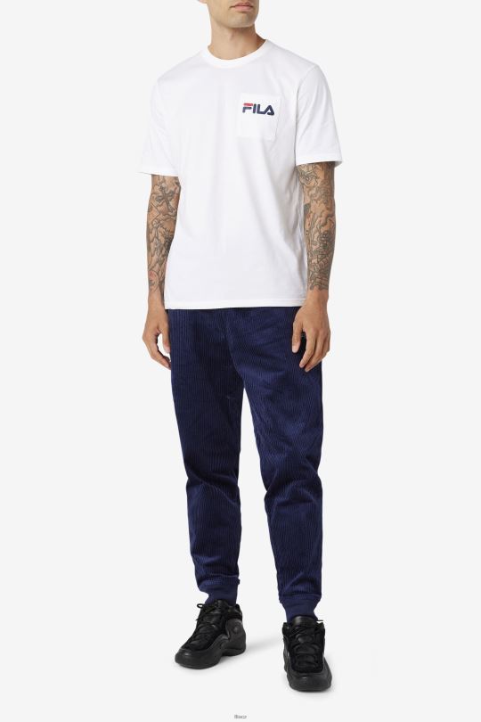 fila unnat cord joggers peacoat 0668L703 peacoat FILA