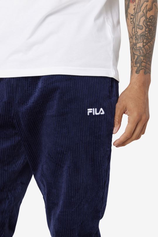 fila unnat cord joggers peacoat 0668L703 peacoat FILA