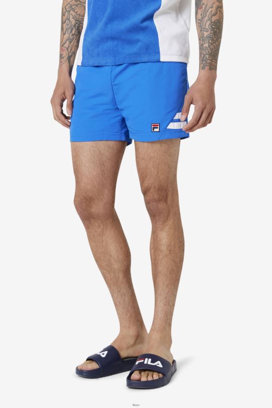 fila vantage plavky short strong blue/white 0668L673 silná modrá/bílá FILA