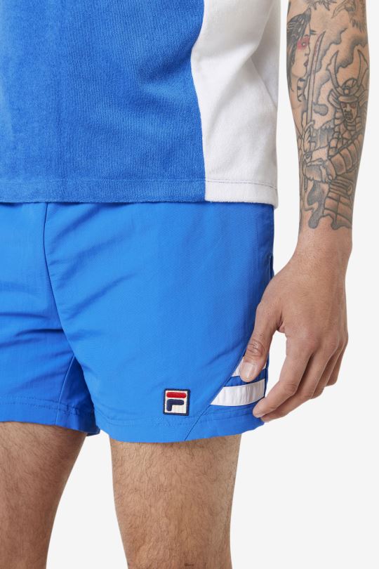 fila vantage plavky short strong blue/white 0668L673 silná modrá/bílá FILA