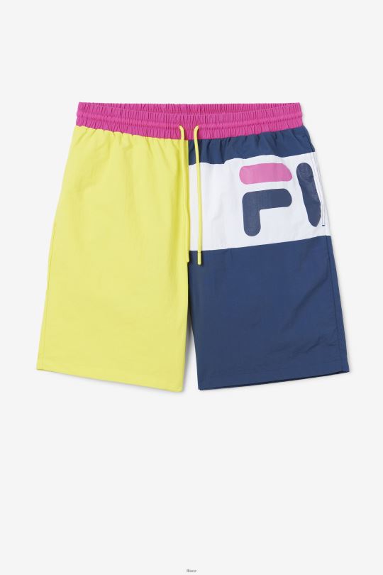 žlutá/námořnická/bílá cosire swim short fila 0668L666 žlutá/námořnická/bílá FILA