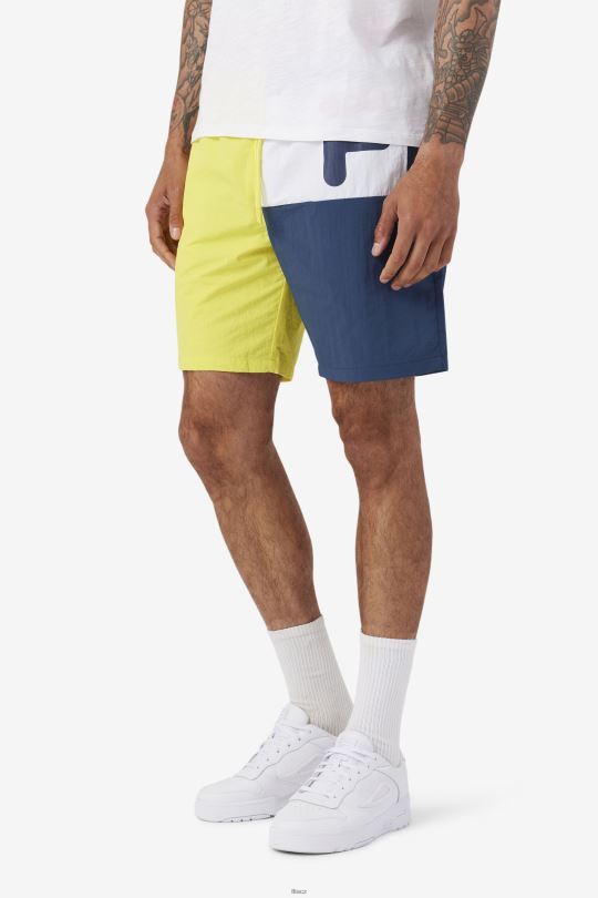 žlutá/námořnická/bílá cosire swim short fila 0668L666 žlutá/námořnická/bílá FILA