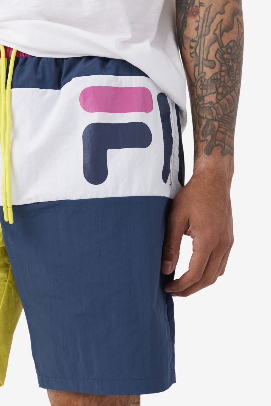 žlutá/námořnická/bílá cosire swim short fila 0668L666 žlutá/námořnická/bílá FILA