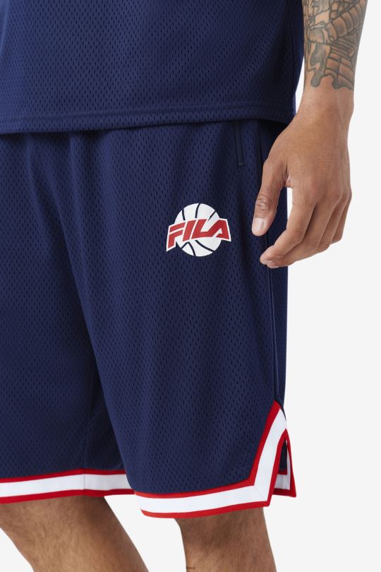 námořnická/červená/bílá fila ovi basketbalové krátké 0668L723 námořnická/červená/bílá FILA