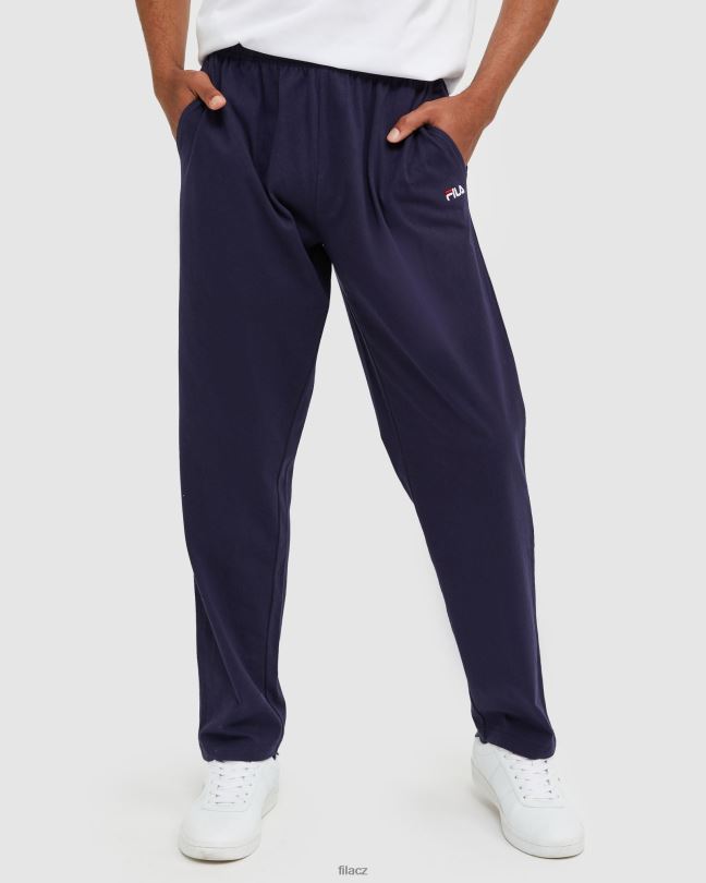 nové námořnické klasické unisex žerzejové kalhoty fila 0668L2448 nové námořnictvo FILA