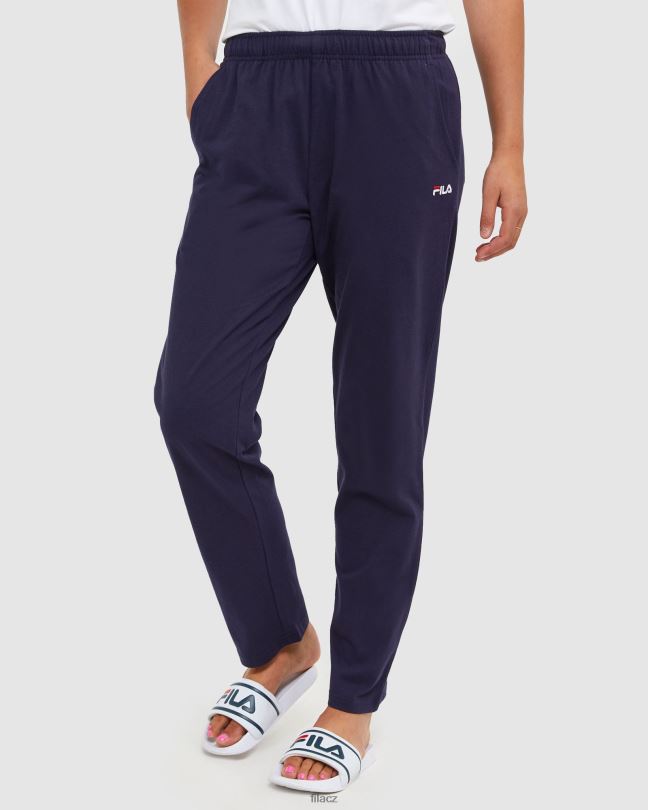 nové námořnické klasické unisex žerzejové kalhoty fila 0668L2448 nové námořnictvo FILA