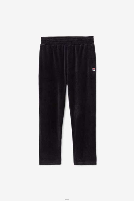 o-fit velurové kalhoty černá fila 0668L557 Černá FILA