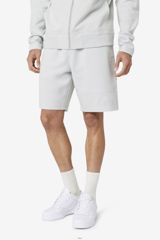 rihaan short fila stone/lime punch 0668L638 kámen/vápno punč FILA