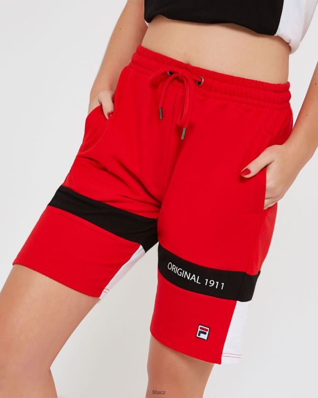 unisex verona krátká červená fila 0668L2669 Červené FILA