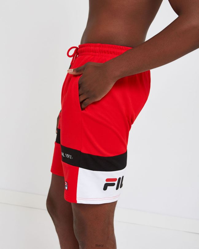 unisex verona krátká červená fila 0668L2669 Červené FILA