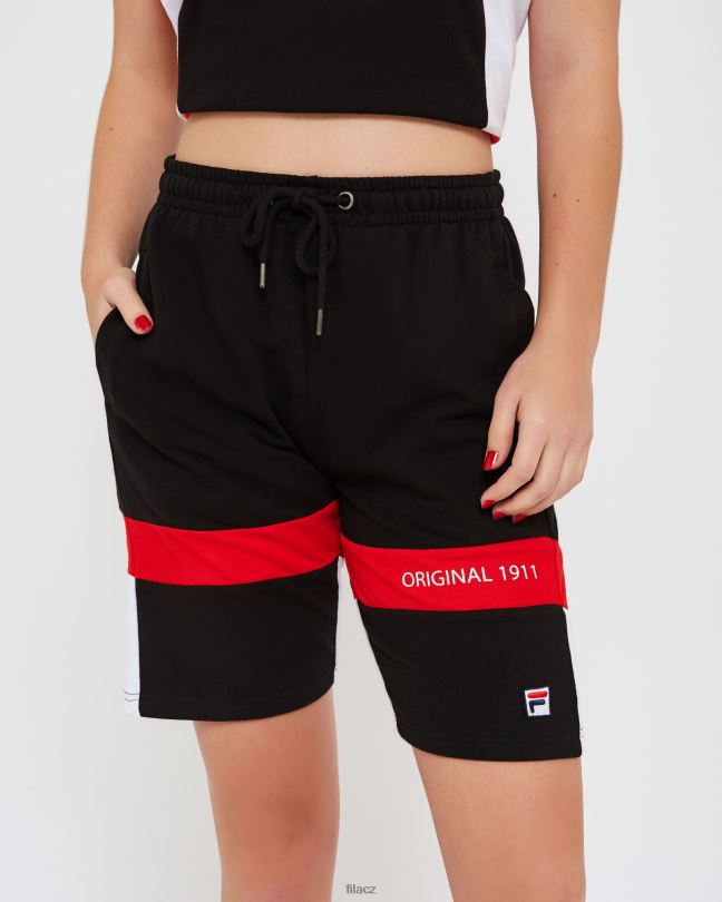 unisex verona krátká fila černá 0668L2666 Černá FILA