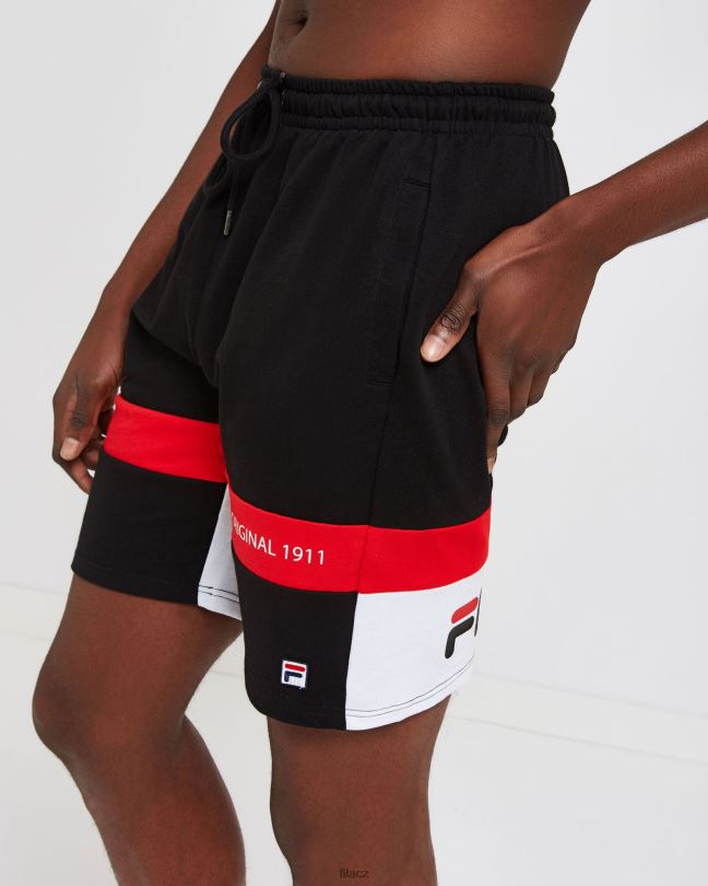 unisex verona krátká fila černá 0668L2666 Černá FILA