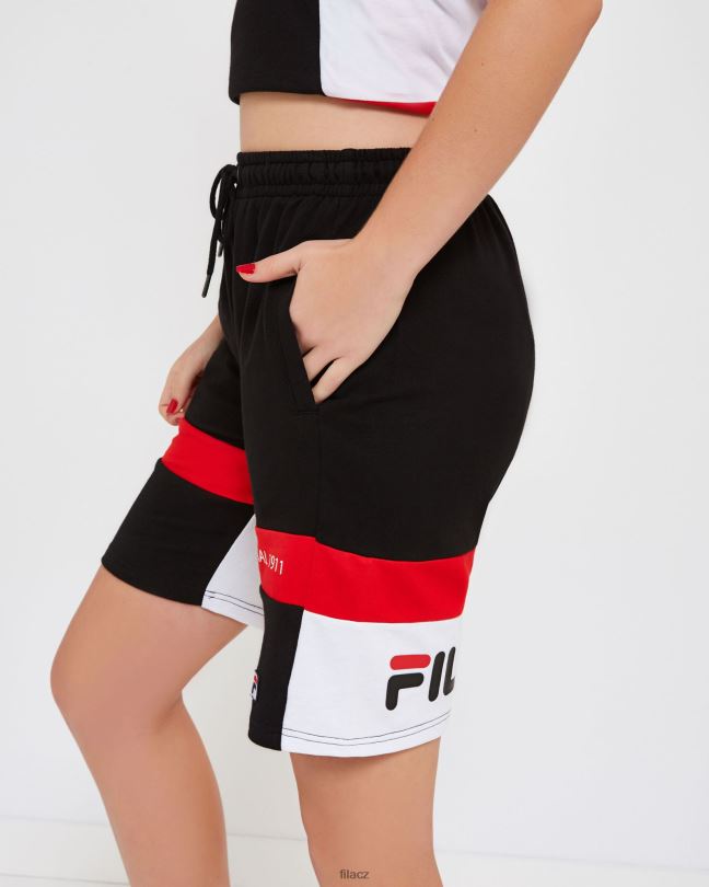 unisex verona krátká fila černá 0668L2666 Černá FILA