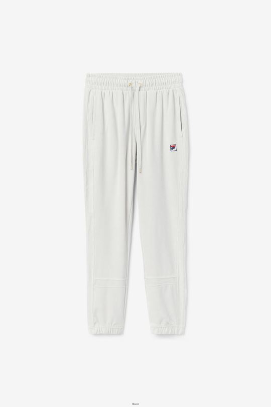 velurové kalhoty s dawn blue fila ravid 0668L579 svítání modrá FILA