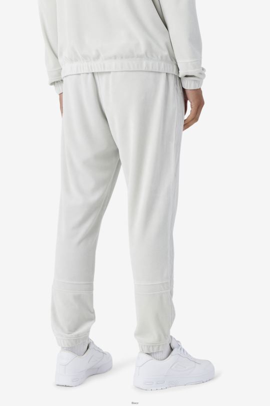 velurové kalhoty s dawn blue fila ravid 0668L579 svítání modrá FILA