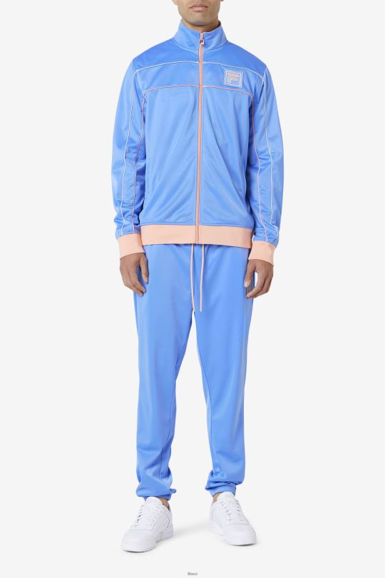wayan track pant fila modrá/korálový oblak/kámen 0668L704 modrý/korálový oblak/kámen FILA