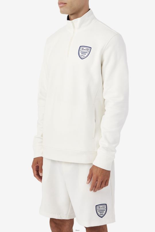 mikina fila nima 1/4 zip gardenia/navy/červenec bug 0668L547 gardénie/námořnictvo/červnová chyba FILA
