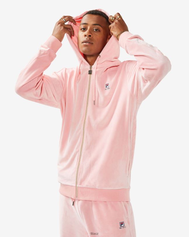 bledě růžová fila unisex osika bunda 0668L2523 bledá růže FILA