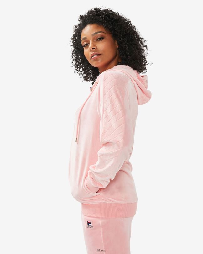 bledě růžová fila unisex osika bunda 0668L2523 bledá růže FILA