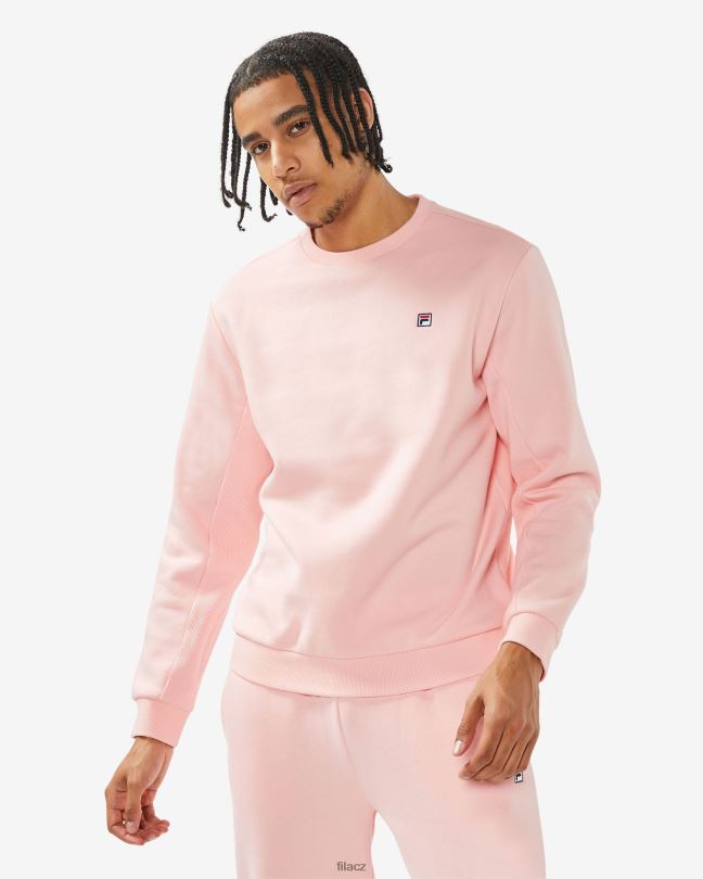 bledě růžový unisex odznak 2.0 crew fila 0668L2514 bledá růže FILA