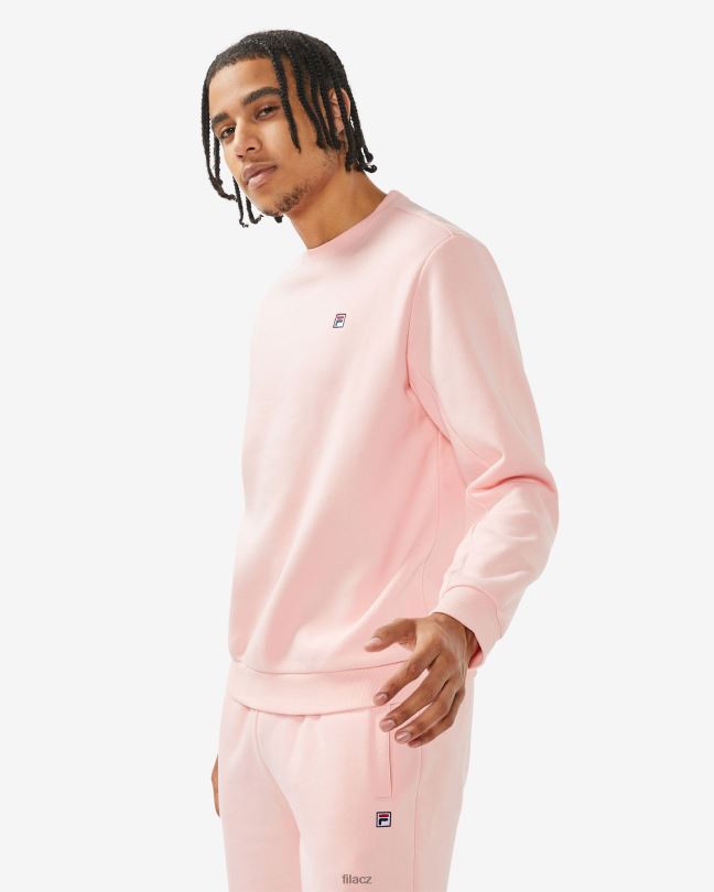 bledě růžový unisex odznak 2.0 crew fila 0668L2514 bledá růže FILA