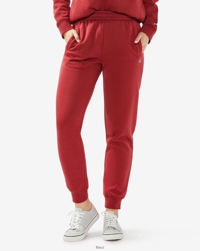 fila růžový/červený unisex odznak 3.0 kalhoty 0668L2518 růžová/červená FILA