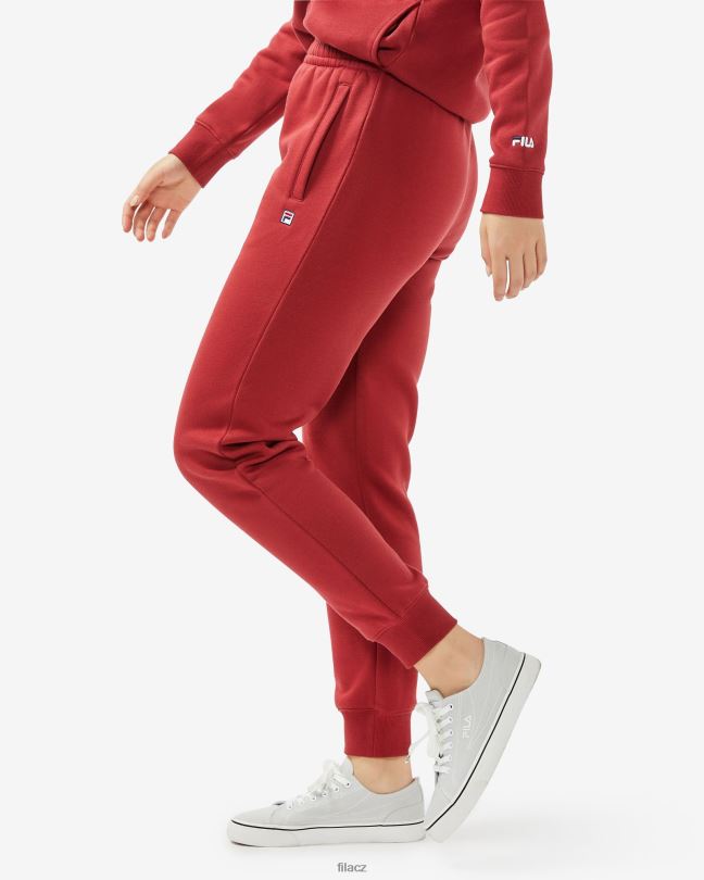 fila růžový/červený unisex odznak 3.0 kalhoty 0668L2518 růžová/červená FILA
