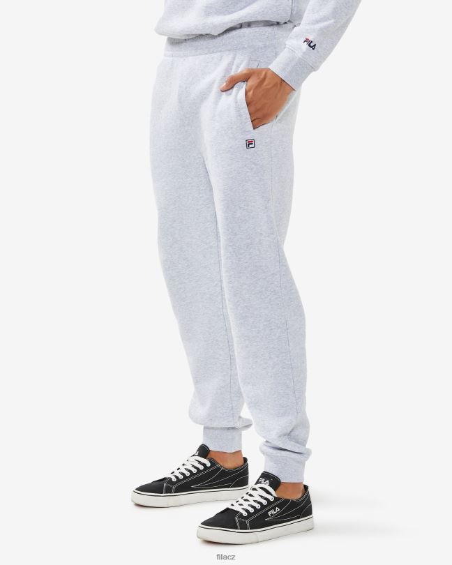 fila světle šedá marle unisex odznak 3.0 kalhoty 0668L2512 světle šedá marle FILA