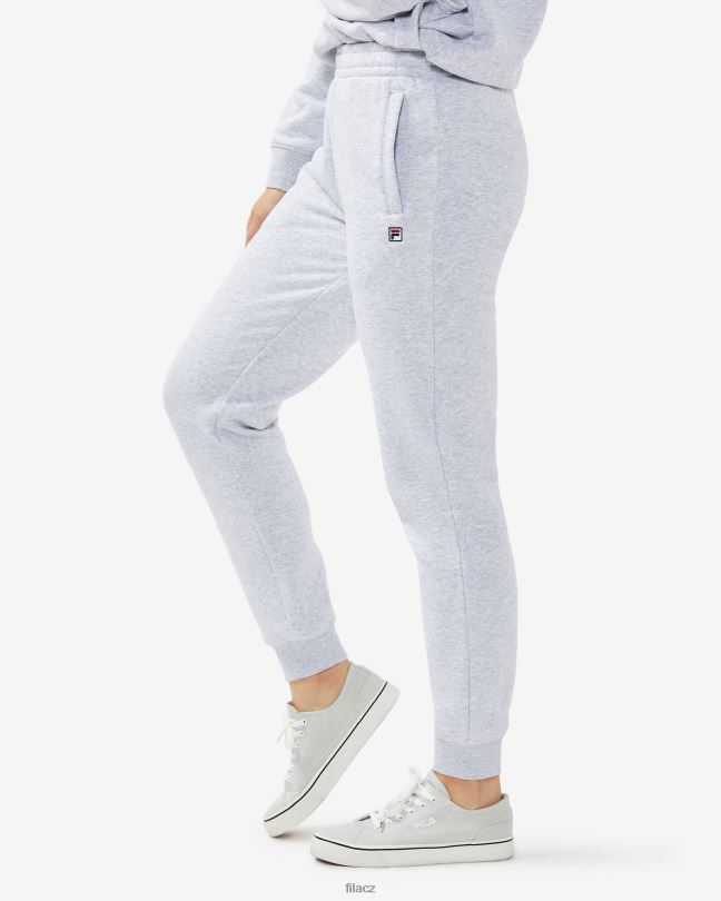 fila světle šedá marle unisex odznak 3.0 kalhoty 0668L2512 světle šedá marle FILA