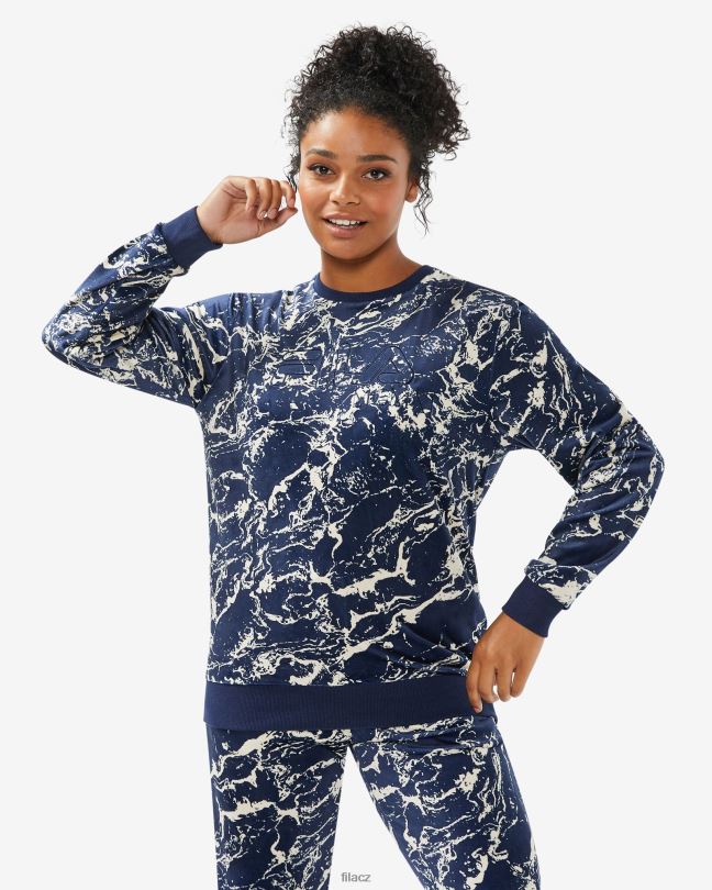 fila unisex aspen crew námořnický mramor 0668L2503 námořnický mramor FILA