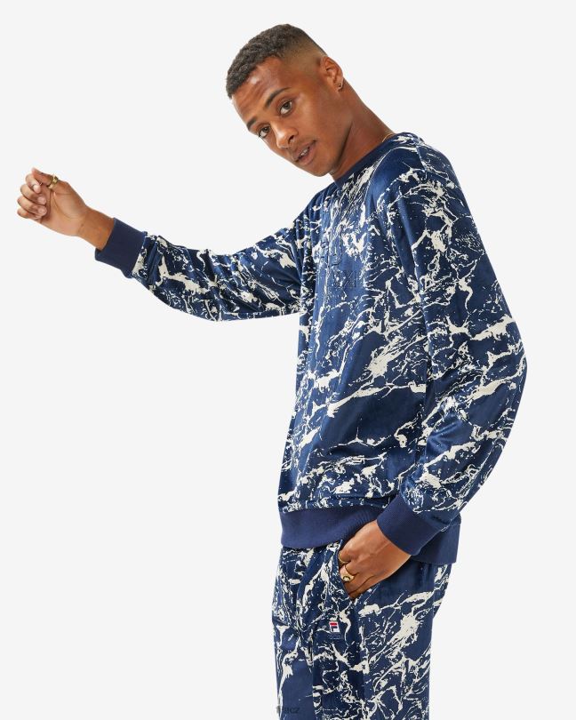 fila unisex aspen crew námořnický mramor 0668L2503 námořnický mramor FILA