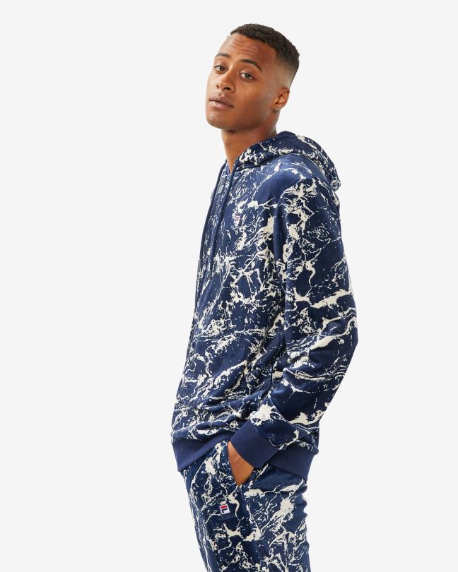 námořnická mramorová unisex bunda fila 0668L2502 námořnický mramor FILA