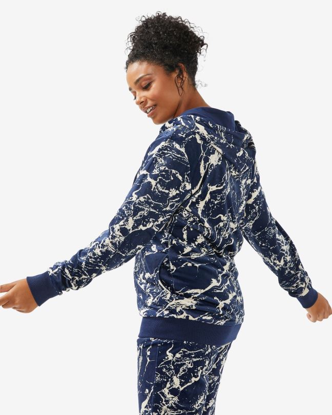 námořnická mramorová unisex bunda fila 0668L2502 námořnický mramor FILA