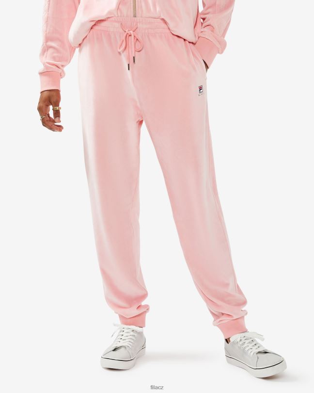 růžové/červené unisex kalhoty osika fila 0668L2520 růžová/červená FILA