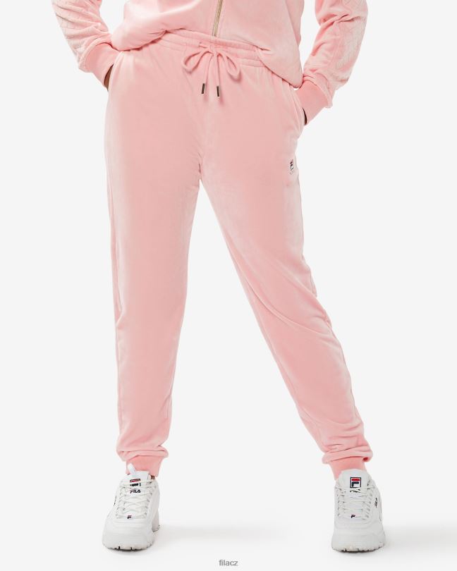 růžové/červené unisex kalhoty osika fila 0668L2520 růžová/červená FILA