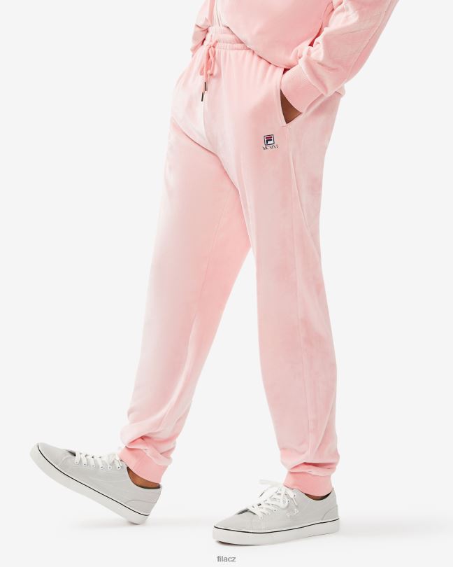 růžové/červené unisex kalhoty osika fila 0668L2520 růžová/červená FILA