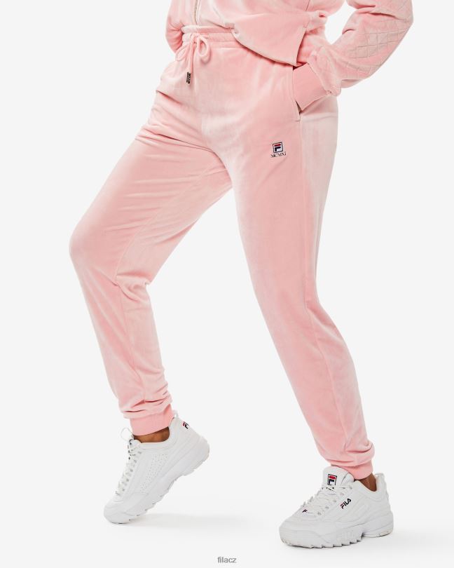 růžové/červené unisex kalhoty osika fila 0668L2520 růžová/červená FILA